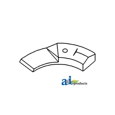 A & I Products Sway Block (RH) (Cat. II) 10" x4" x1.5" A-70242320